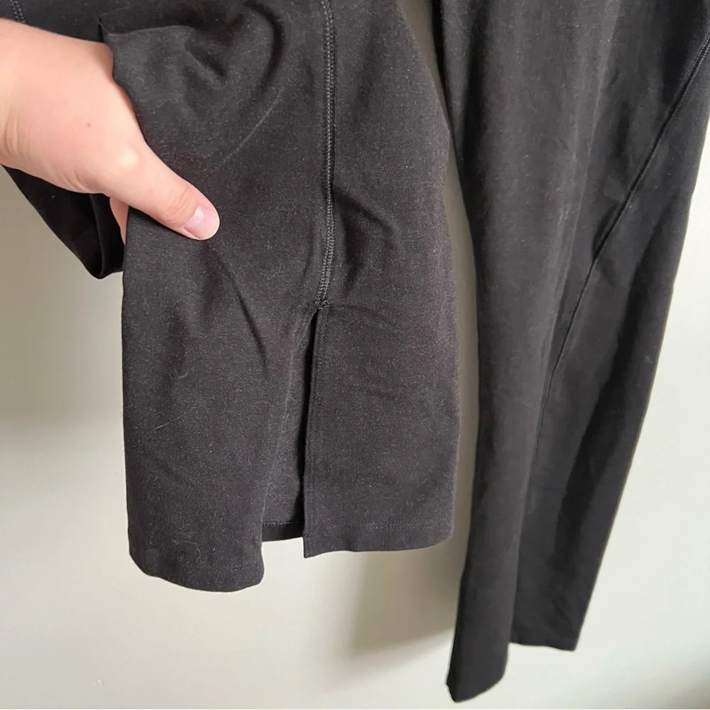 Old Navy Extra High Waisted Flare Leggings Split Opening xxl - Picture 2 of 5